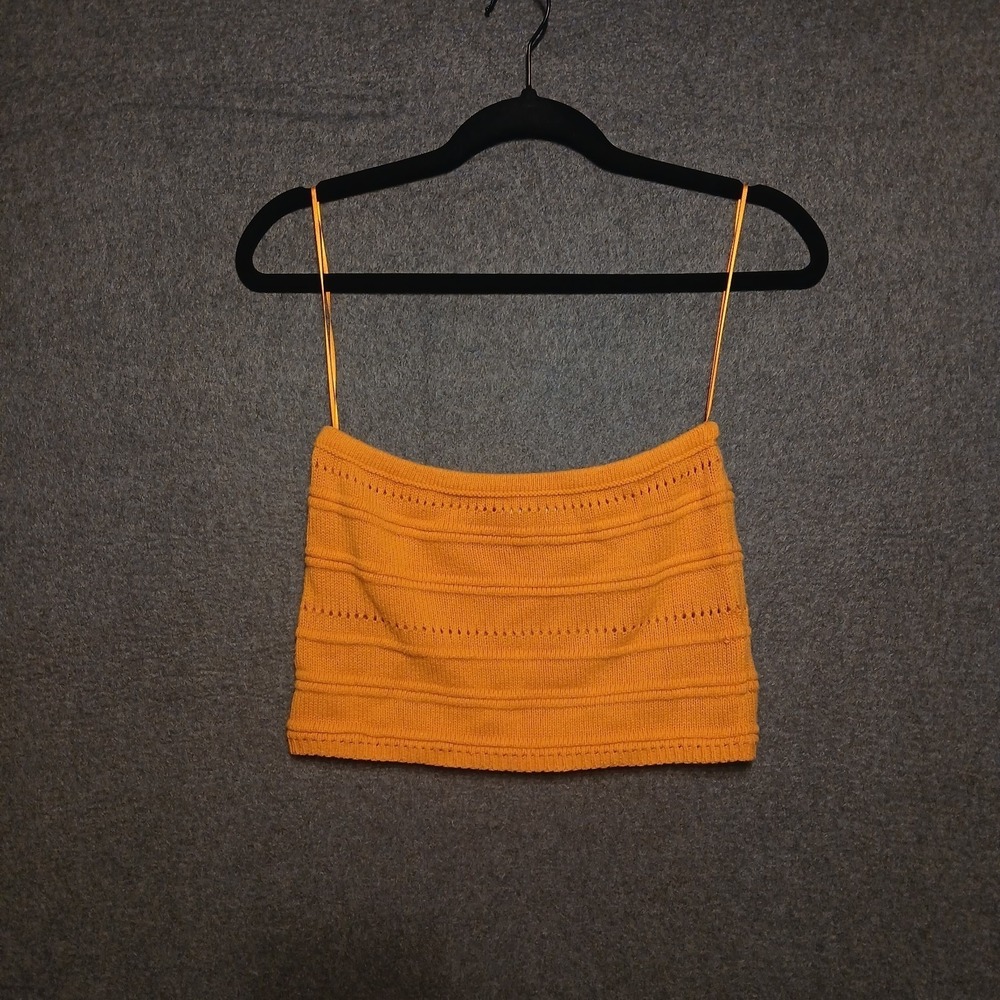freshman1996 Knit Tube Top Beach Bohemian hippie fairy cottage core
